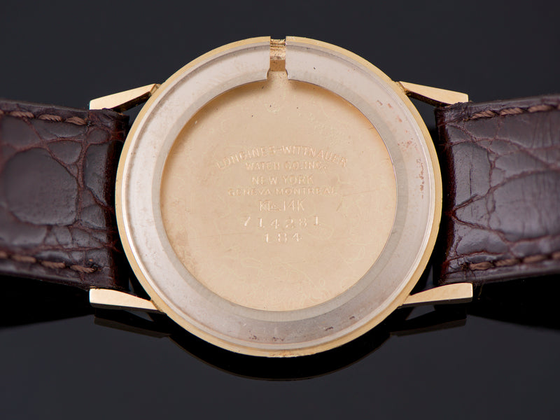 Longines 14K Yellow Gold Dress Inner Watch Case Back