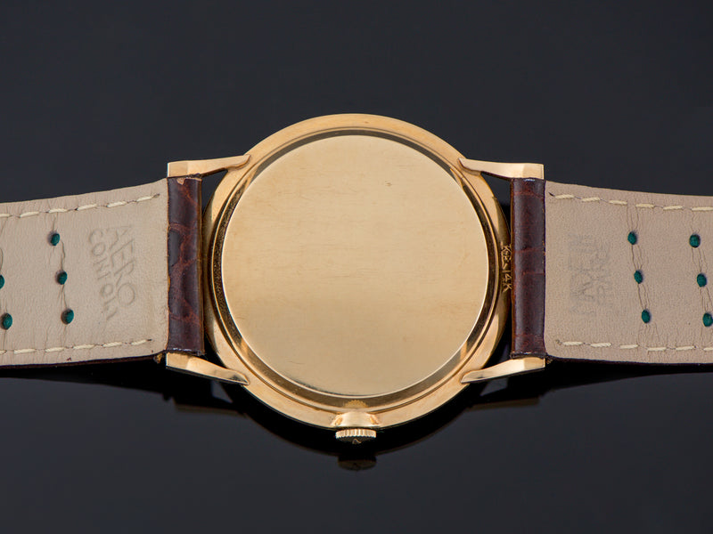 Longines 14K Yellow Gold Dress Watch Case Back