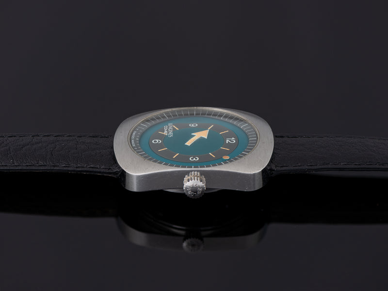 Longines Comet "Mystery Dial" Watch Blue Dial