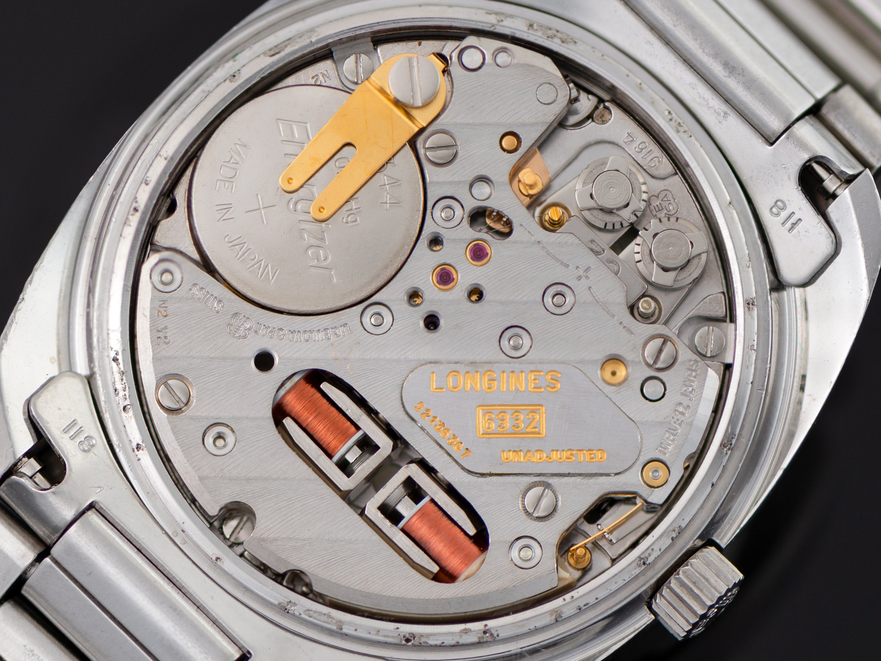 Longines Ultronic Flagship Steel Watch & Original Bracelet