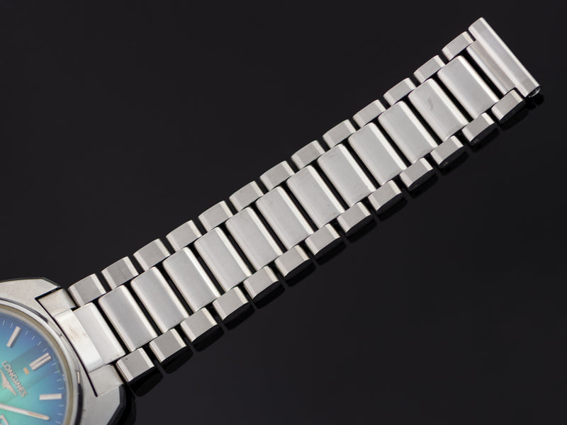 Longines Ultronic Flagship Steel Watch Original Bracelet