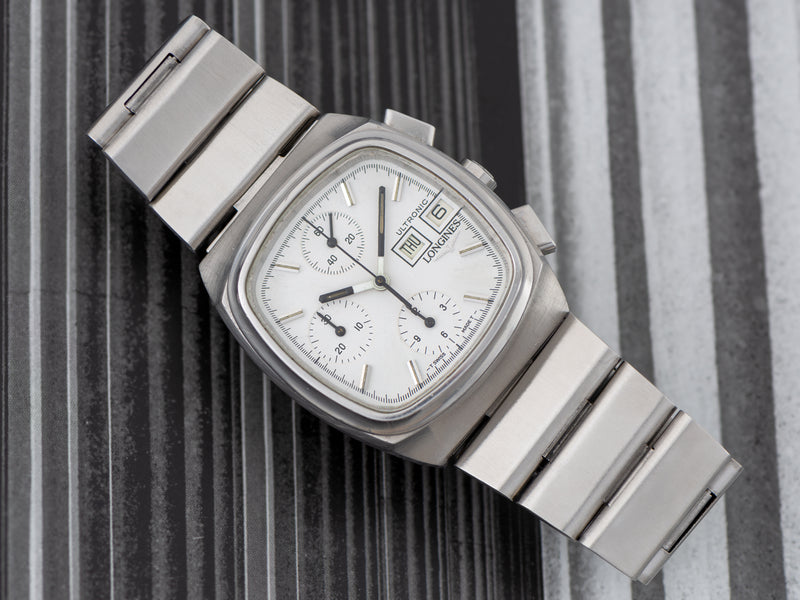 Longines Ultronic Tuning Fork ESA9210 Chronograph Watch