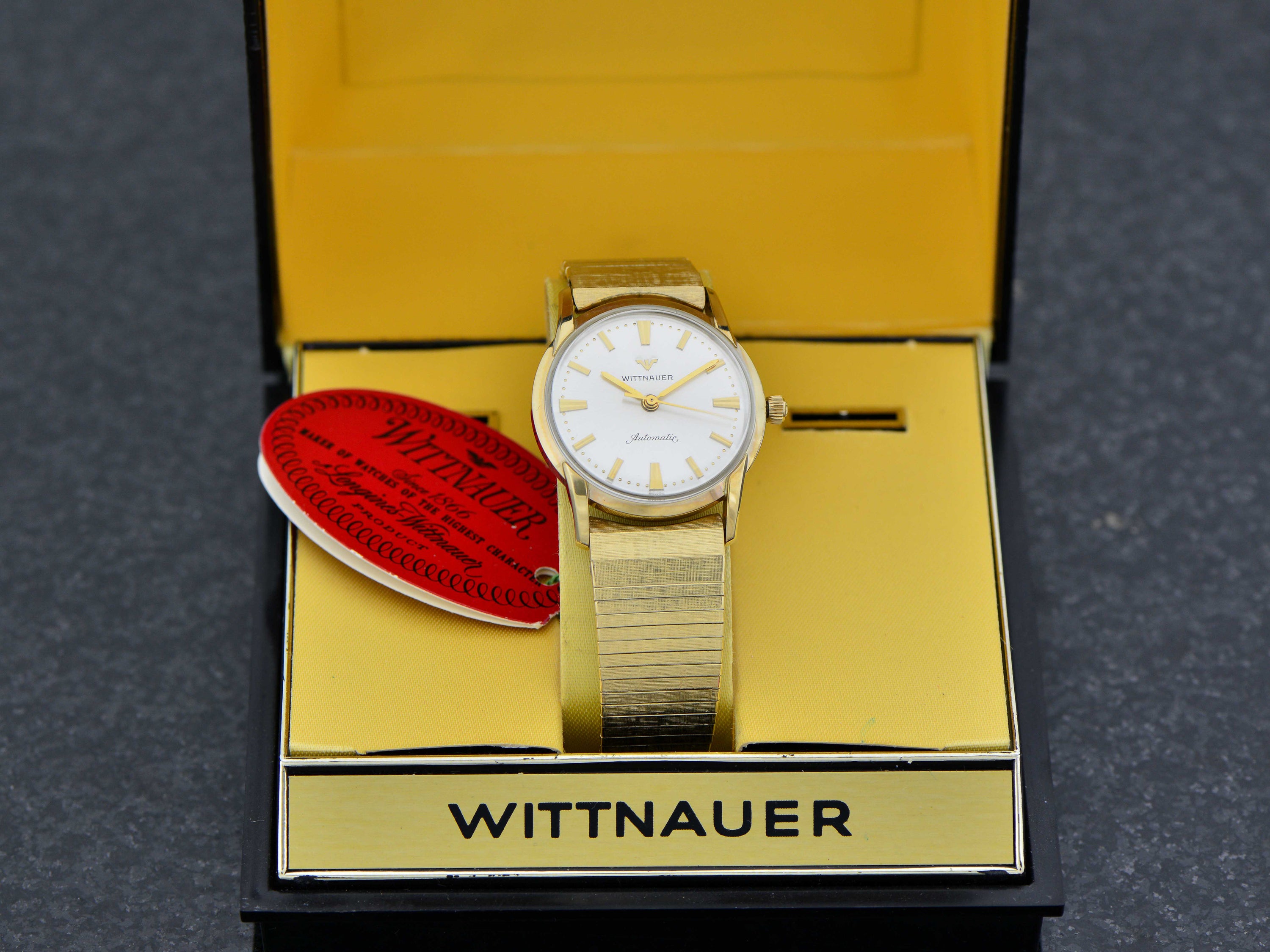 Wittnauer Automatic Mint With Box & Papers | Unwind In Time