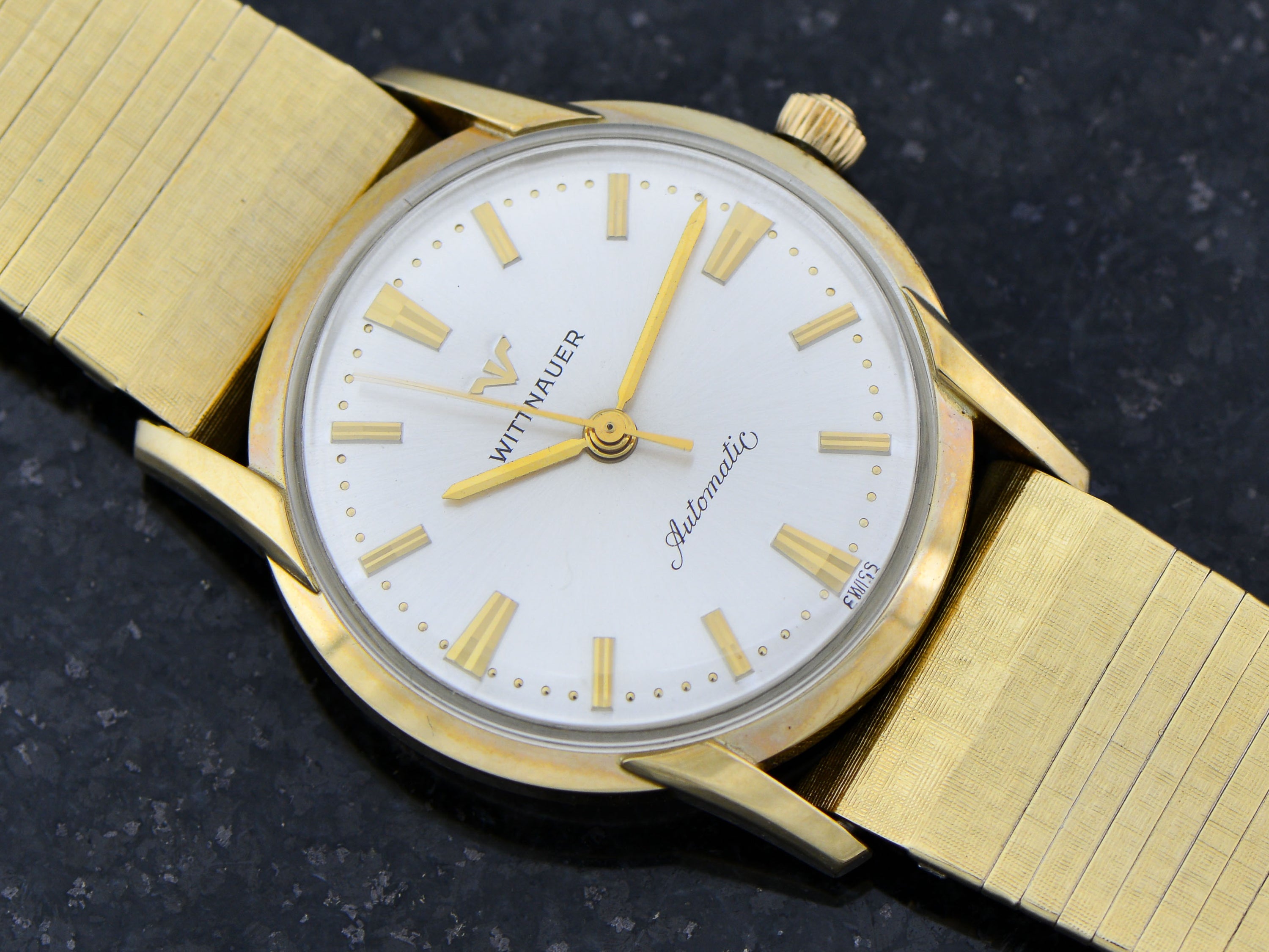 Wittnauer Automatic Mint With Box Papers Unwind In Time