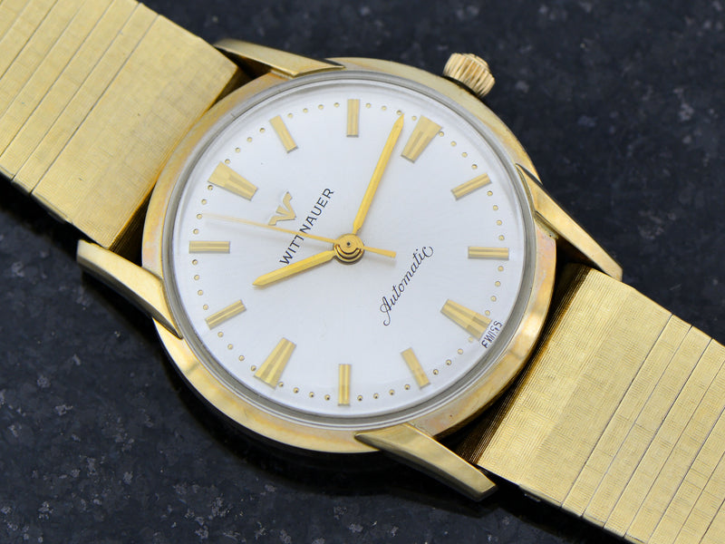 Wittnauer watch 10k gold hot sale filled bezel