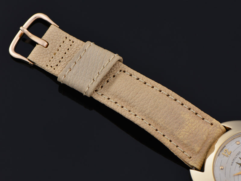 Hamilton Electric Spectra Employee Award Watch With Signed Hamilton Strap and Signed 14K Hamilton Buckle