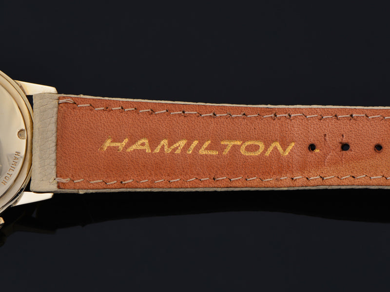 Hamilton Electric Spectra Employee Award Watch Signed Strap