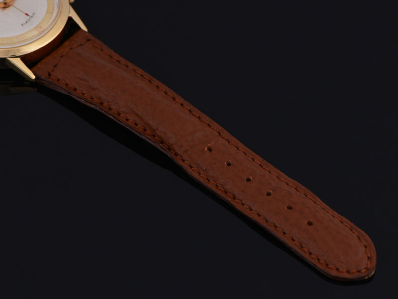 New DeBeer Genuine Leather Shark Grain Brown Watch Strap