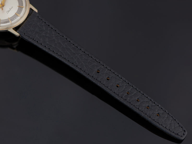 Brand New Genuine leather Black Watch Strap