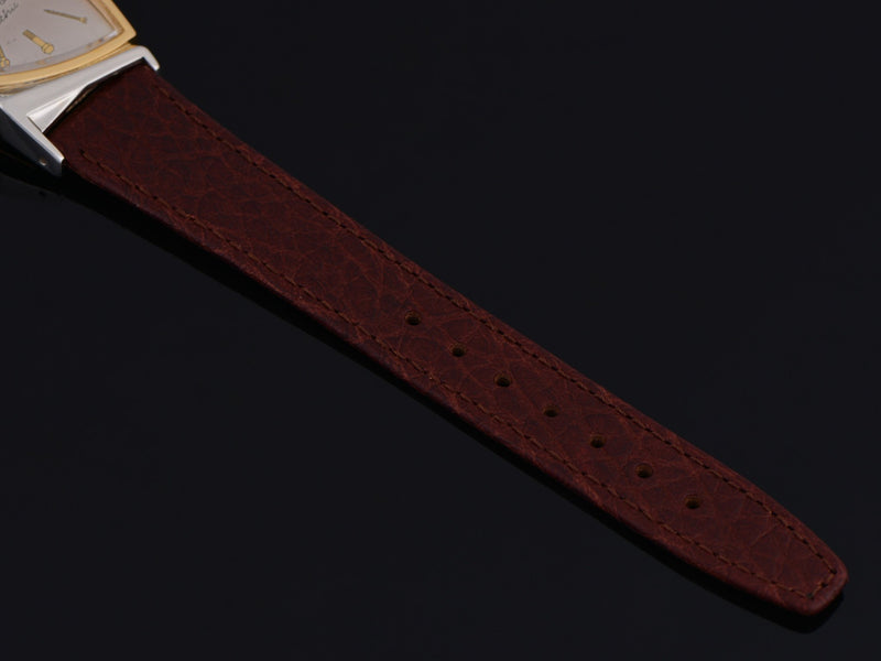 New Genuine Leather Brown Calf Grain Watch Strap