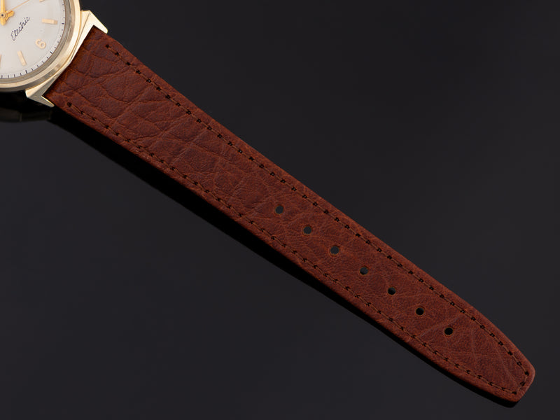 New Genuine Leather Brown Watch Strap