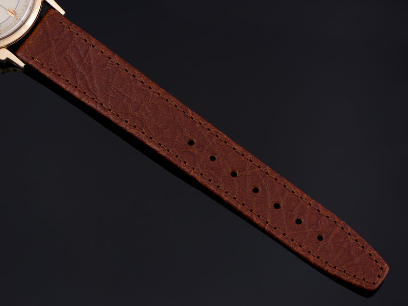 New Genuine Leather Brown Watch Strap