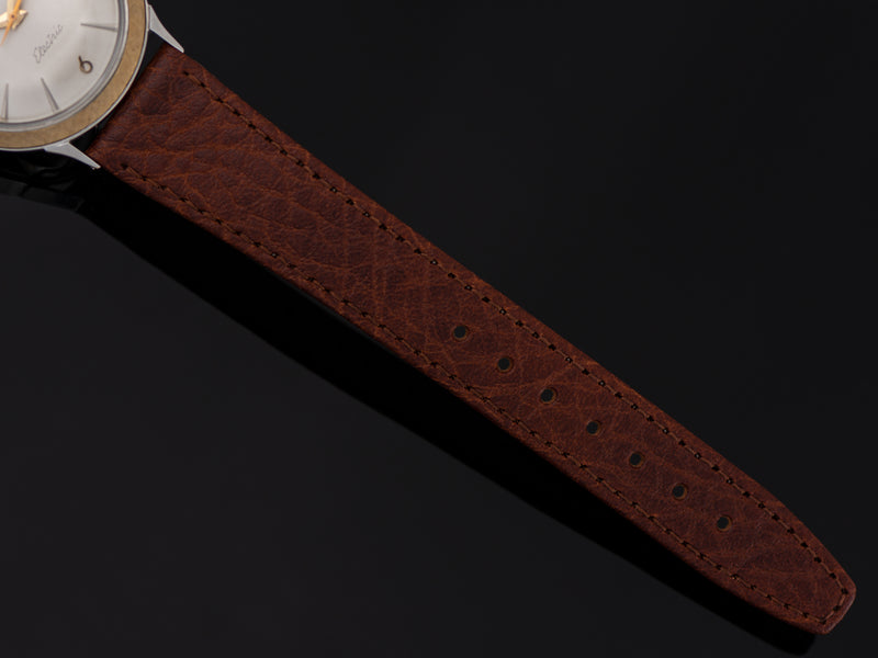 New Genuine Leather Brown Watch Strap