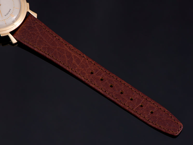 New Genuine Leather Brown Watch Strap