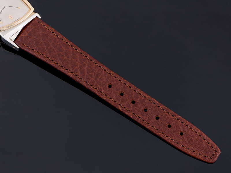 New Genuine Leather Brown Watch Strap