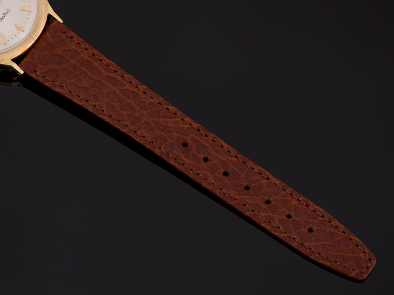 New Genuine Leather Brown Watch Strap