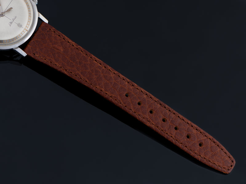 New Genuine Leather Brown Watch Strap