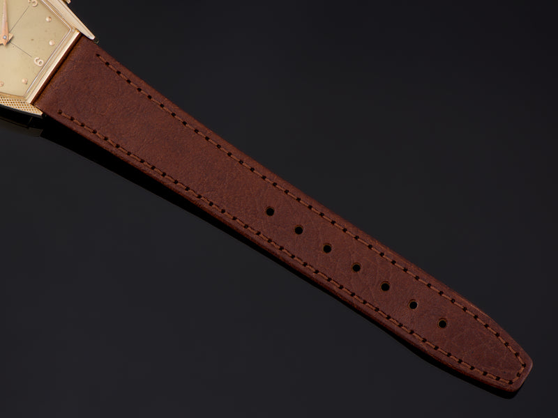 New Genuine Leather Brown Watch Strap