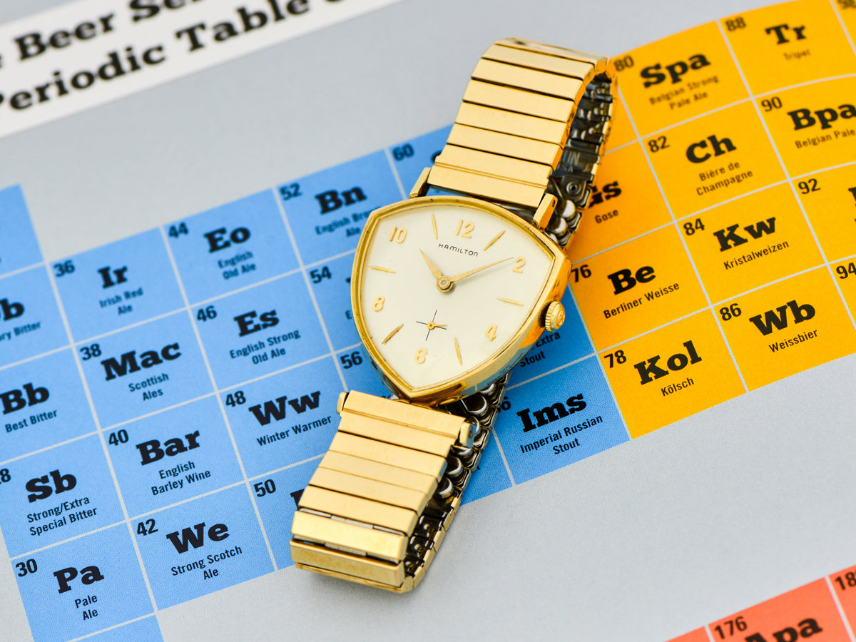 Hamilton Thor New Old Stock Yellow Gold Filled & Original Bracelet