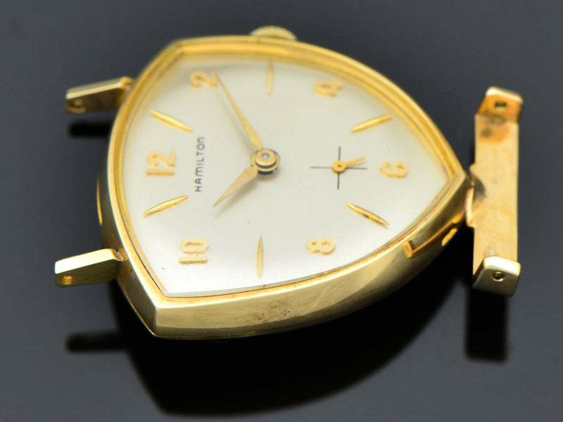 New Old Stock Hamilton Yellow Gold Filled Thor Watch | Vintage