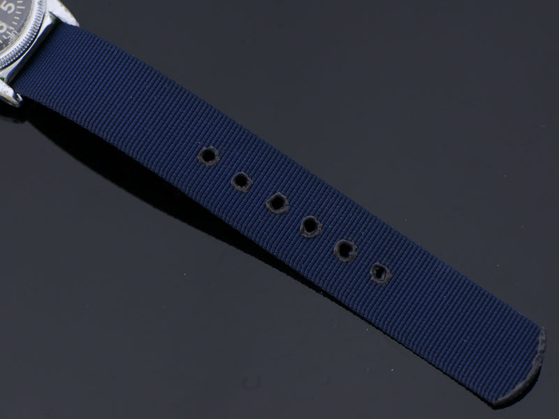 Vintage Dark Blue Nylon Strap