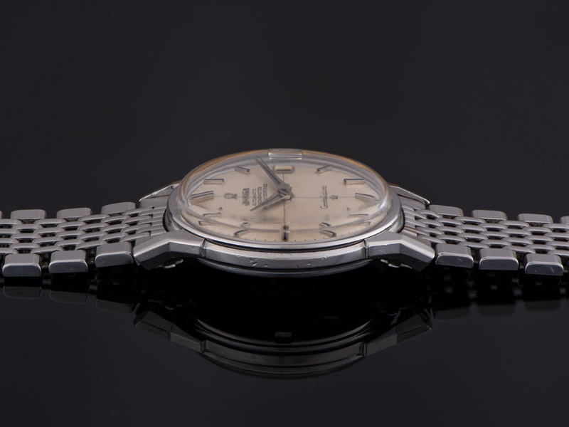 Omega Constellation Automatic Chronometer Steel Watch and Bracelet