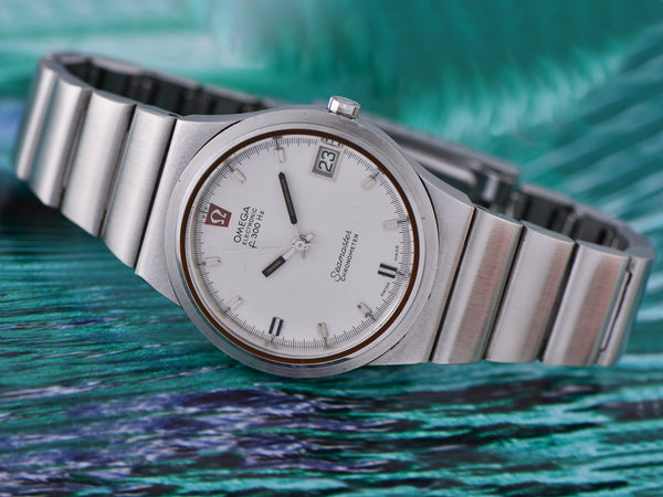 Omega Seamaster Chronometer  f300 Steel Tuning Fork Watch & Bracelet