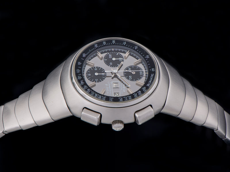 Omega Speedsonic "Lobster" f300 Tuning Fork ESA9210 Chronograph Watch & Original Bracelet