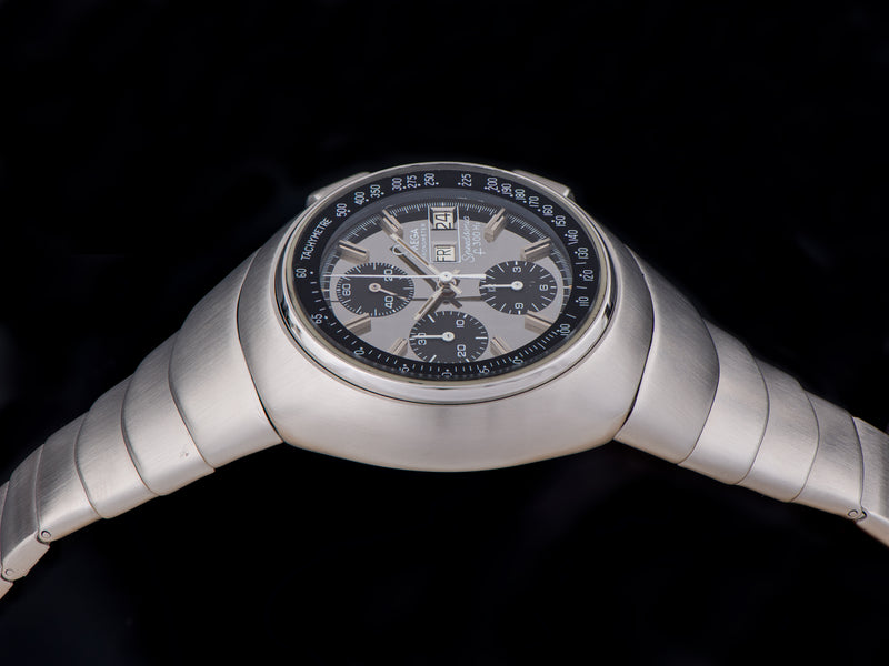 Omega Speedsonic "Lobster" f300 Tuning Fork ESA9210 Chronograph Watch & Original Bracelet
