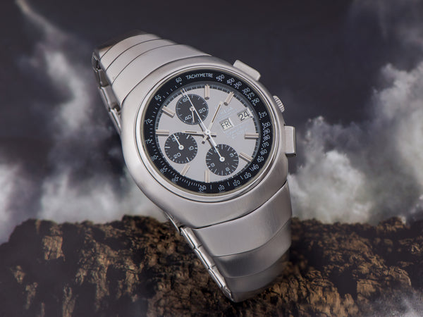 Omega Speedsonic "Lobster" f300 Tuning Fork ESA9210 Chronograph Watch & Original Bracelet