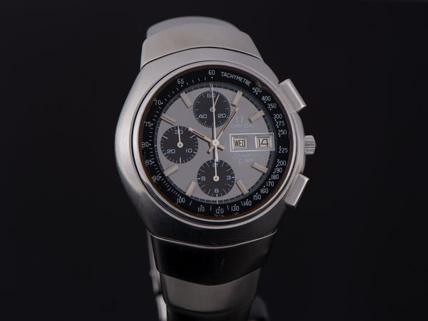 Omega Speedsonic "Lobster" f300 Tuning Fork ESA9210 Chronograph Watch & Original Bracelet