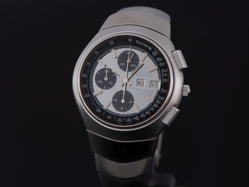 Omega Speedsonic "Lobster" f300 Tuning Fork ESA9210 Chronograph Watch & Original Bracelet