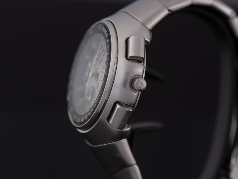 Omega Speedsonic "Lobster" f300 Tuning Fork ESA9210 Chronograph Watch & Original Bracelet