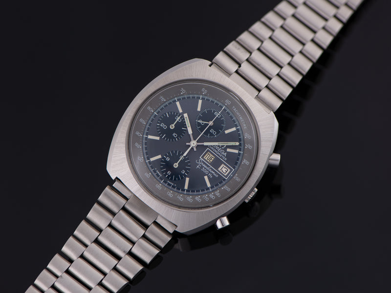 Omega Speedsonic f300 Tuning Fork ESA9210 Chronograph Watch & Original Bracelet