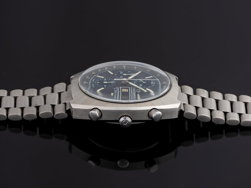 Omega Speedsonic f300 Tuning Fork ESA9210 Chronograph Watch & Original Bracelet