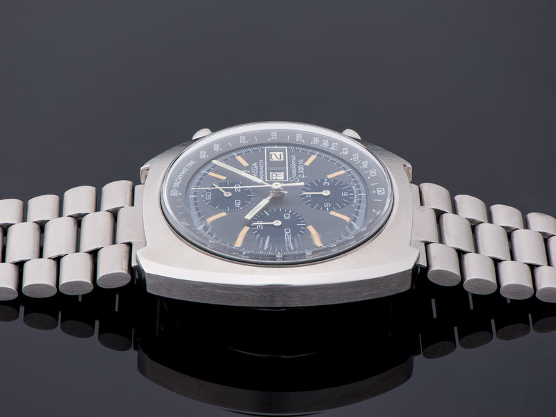 Omega Speedsonic f300 Tuning Fork ESA9210 Chronograph Watch & Original Bracelet