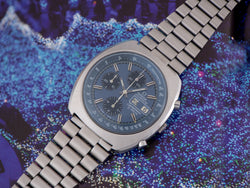 Omega Speedsonic f300 Tuning Fork ESA9210 Chronograph Watch & Original Bracelet