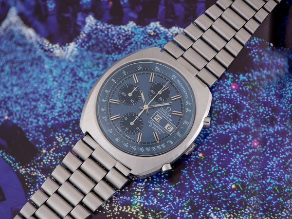 Omega Speedsonic f300 Tuning Fork ESA9210 Chronograph Watch & Original Bracelet