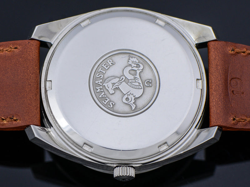Omega Steel Chronometer f300 Tuning Fork Watch Case Back | Vintage