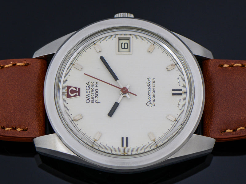 Omega Steel Chronometer f300 Tuning Fork Watch | Vintage