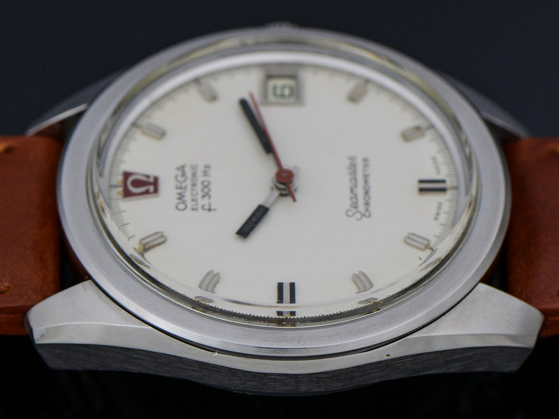 Omega Steel Chronometer f300 Tuning Fork Watch | Vintage