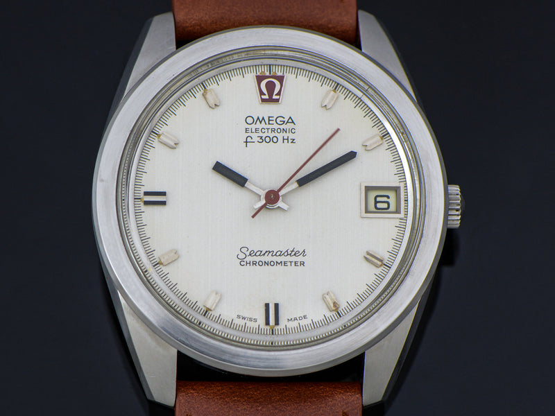 Omega Steel Chronometer f300 Tuning Fork Watch | Vintage