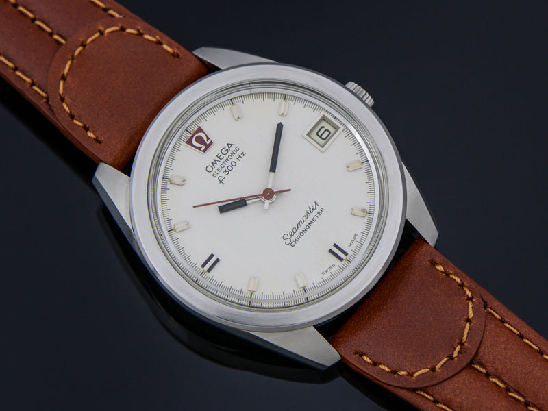 Omega Steel Chronometer f300 Tuning Fork Watch | Vintage