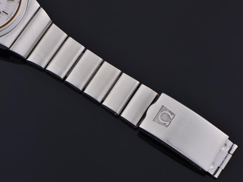 Omega Steel Constellation Chronometer f300 Tuning Fork Watch Bracelet
