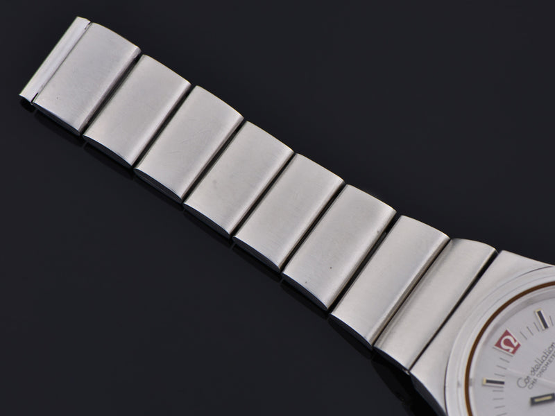 Omega Steel Constellation Chronometer f300 Tuning Fork Watch Bracelet