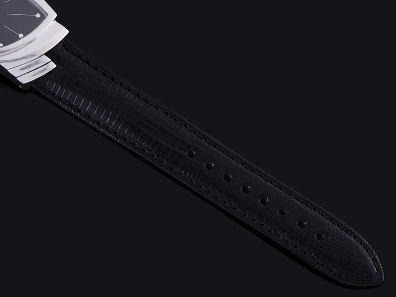 Original Hamilton Marked Black Leather Strap