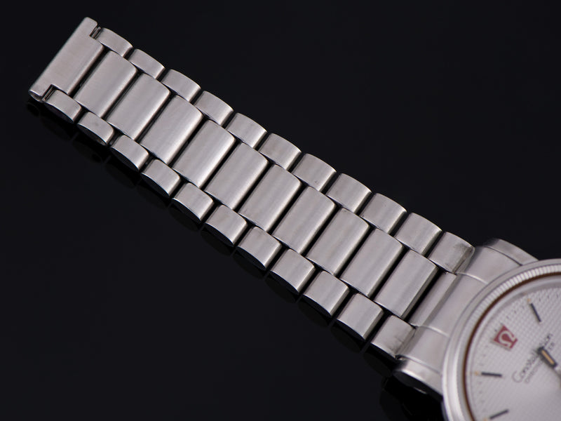Original Omega signed Watch Bracelet with Folding Clasp