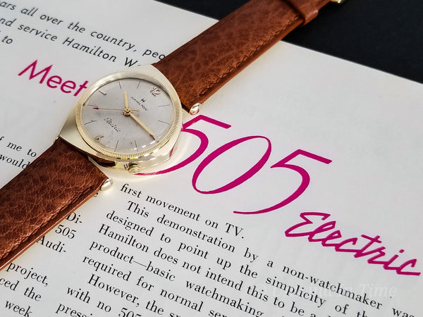 Hamilton Electric 14K Yellow Gold Savitar
