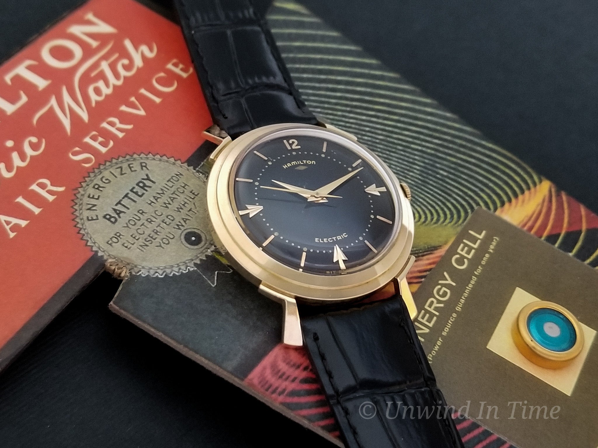 Hamilton Electric Summit Watch 14K Gold