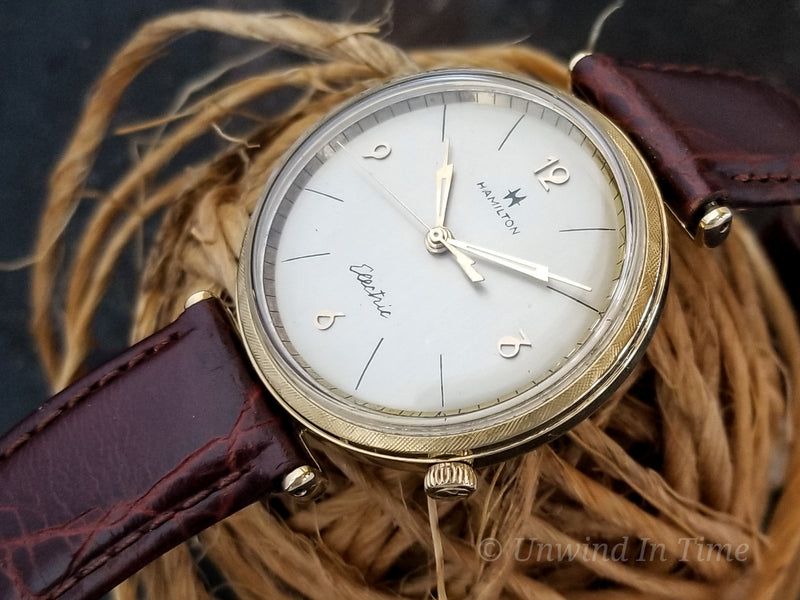Hamilton Electric 14K Nautilus 200